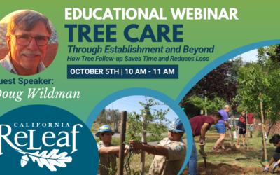 Educational Webinar Recording: Tree Care Through Establishment – How Tree Follow Up Saves Time and Reduces Loss with Guest Speaker Doug Wildman