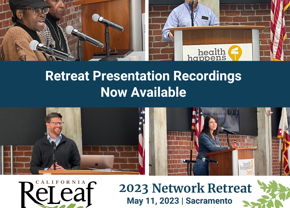 2023 Network Retreat Presentation Recordings